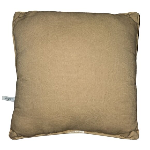 Golf-Themed Decorative Needlepoint Pillow By Riverdale - Picture 2 of 4